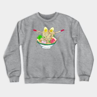 Flying Ramen Monster Crewneck Sweatshirt